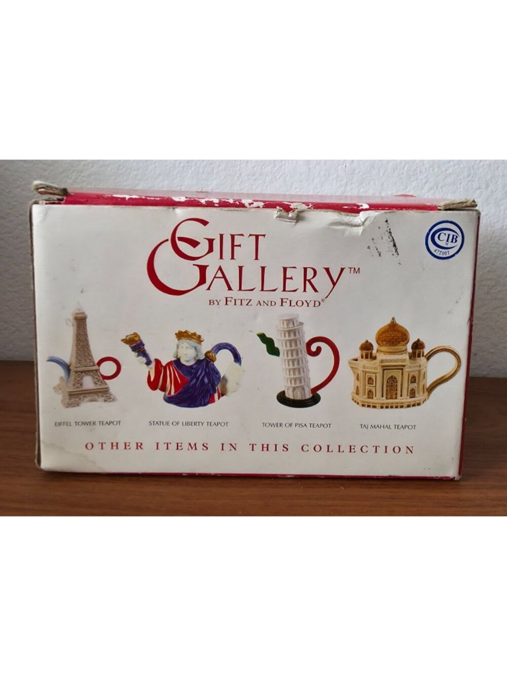 Vintage Gift Gallery Fitz & Floyd St. Basil's Cathedral Teapot Special-Teas 2002 - Picture 4 of 9